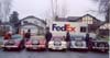 Wow!  Talk about a brick - look at that FedEx truck